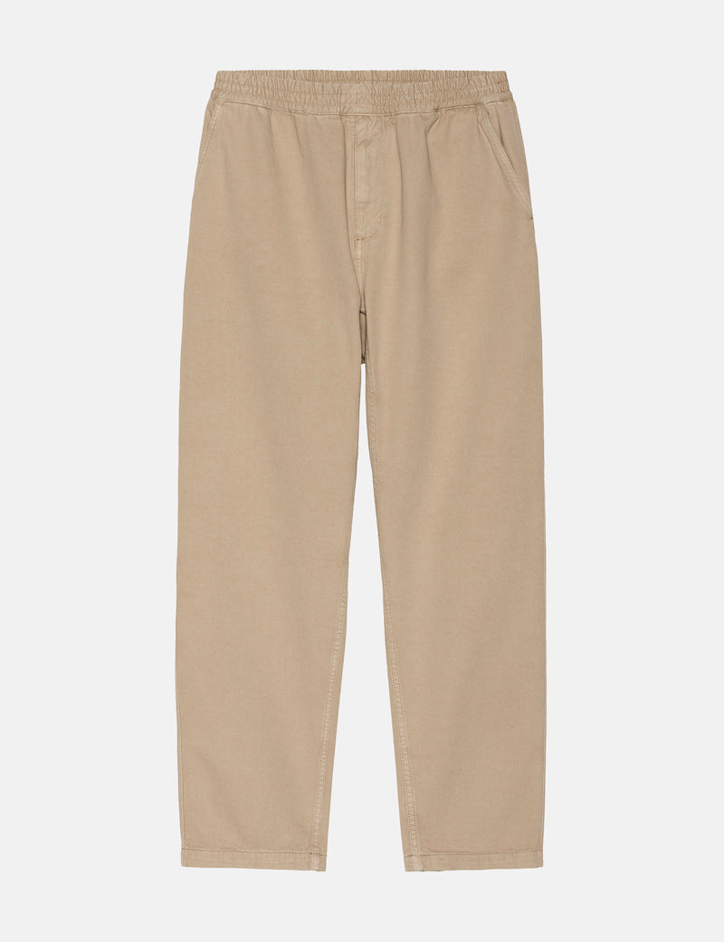 Carhartt-WIP Flint Pant (Regular) - Wall Khaki Garment Dyed