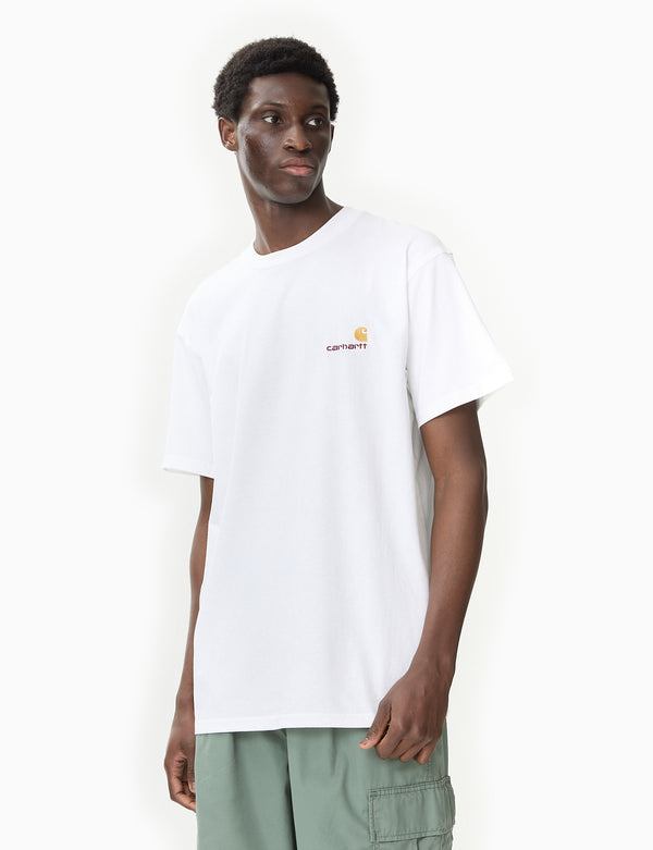 Carhartt-WIP American Script T-Shirt - White