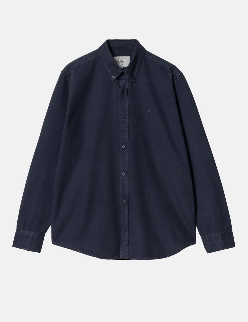 Carhartt WIP Bolton Shirt (Regular) - Air Force Blue