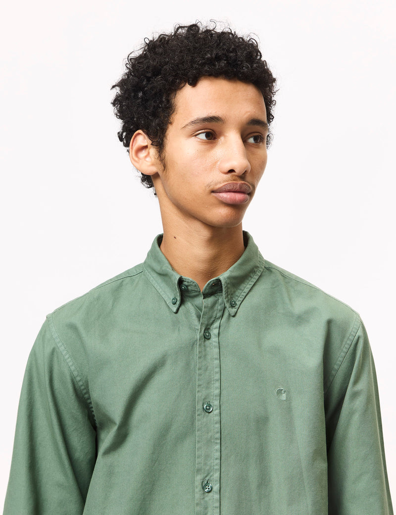 Carhartt WIP Bolton Shirt (Regular) - Duck Green