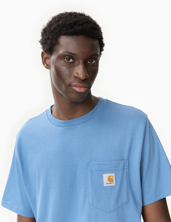 Carhartt-WIP Pocket T-Shirt (Regular) - Sorrent Blue