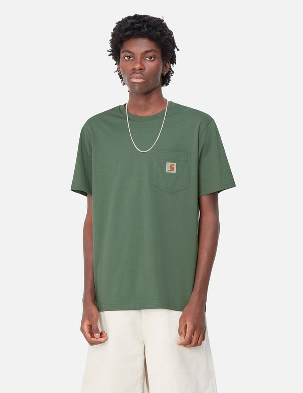 Carhartt WIP Pocket T-Shirt (Regular) - Duck Green