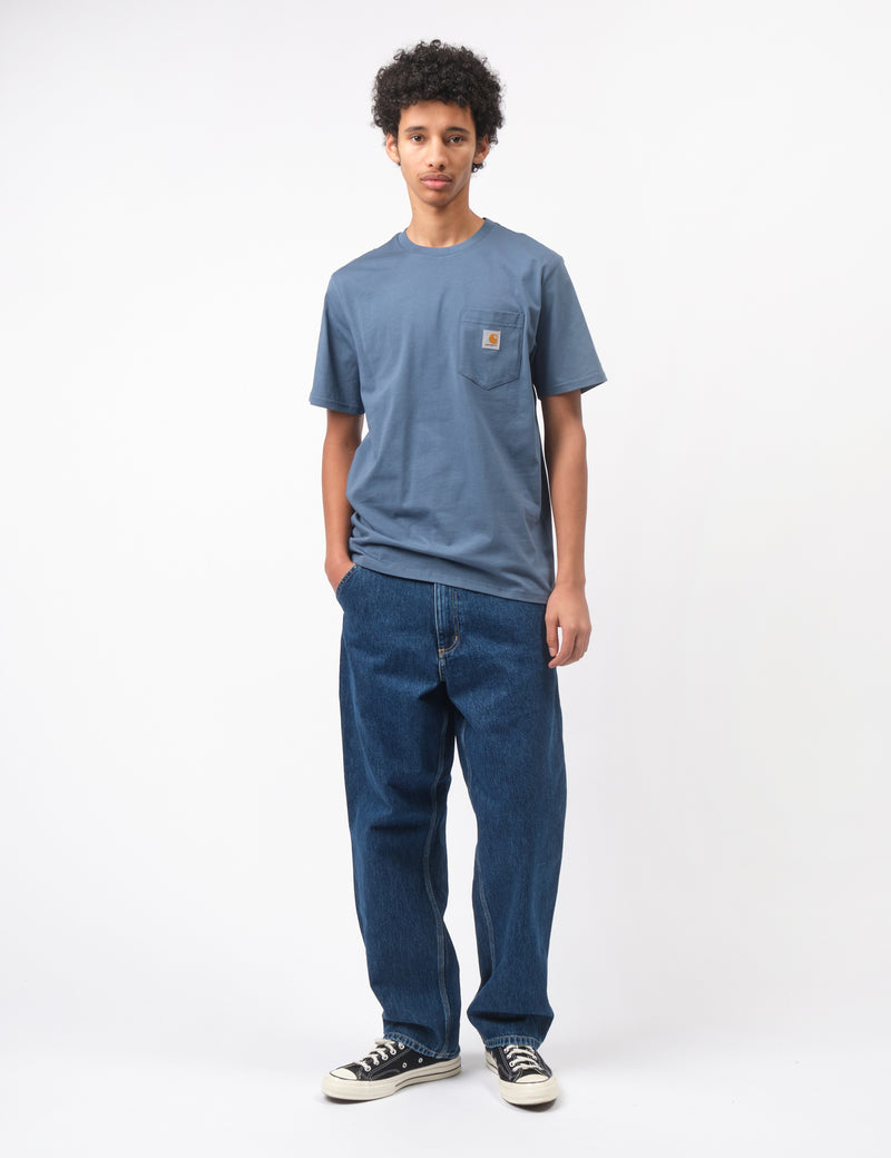 Carhartt WIP Pocket T-Shirt (Regular) - Positano Blue