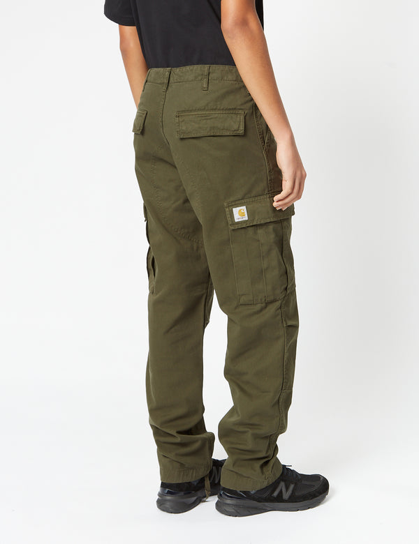 Carhartt-WIP Regular Cargo Pant (Moraga Cotton Twill) - Plant Green