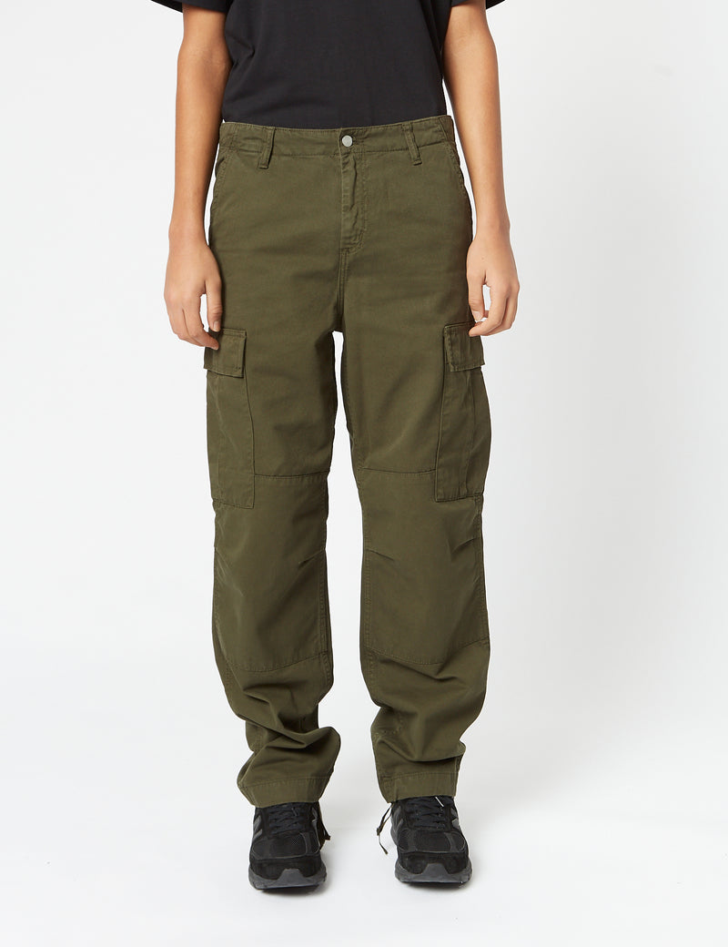 Carhartt-WIP Regular Cargo Pant (Moraga Cotton Twill) - Plant Green