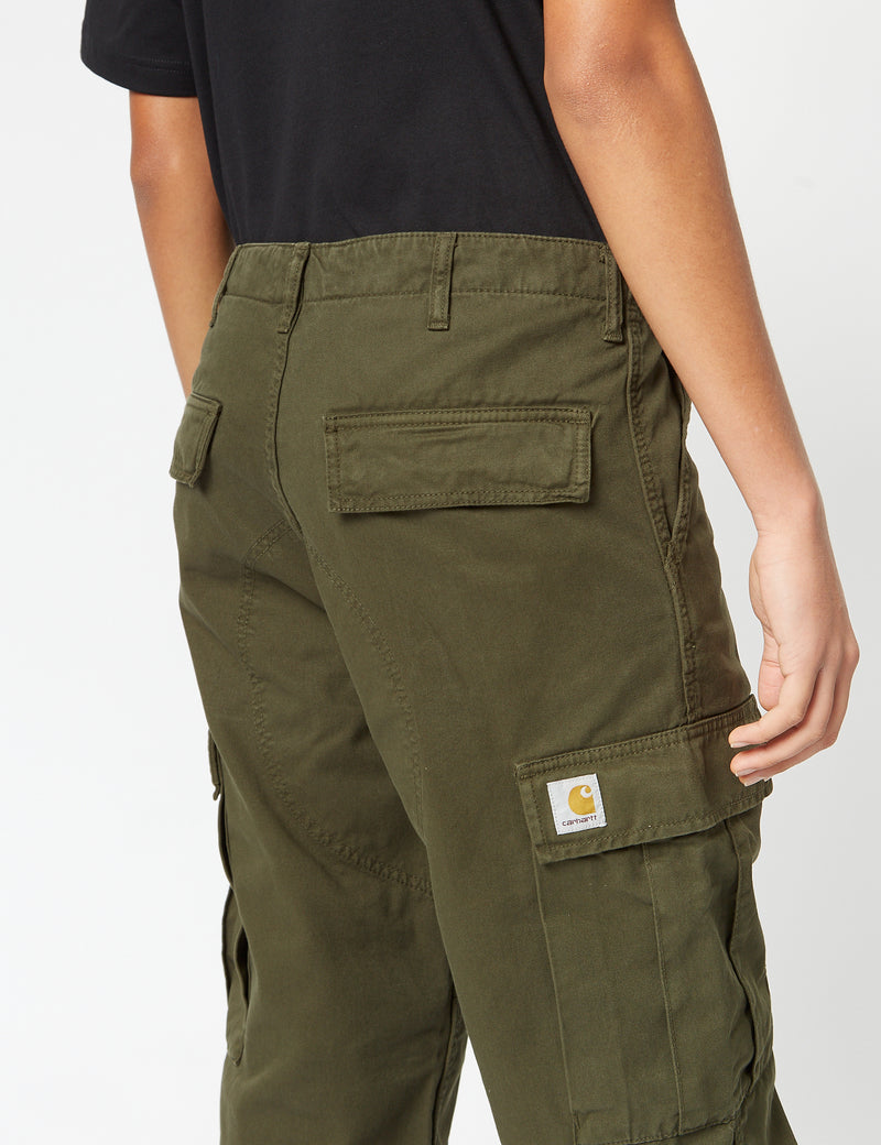 Carhartt-WIP Regular Cargo Pant (Moraga Cotton Twill) - Plant Green