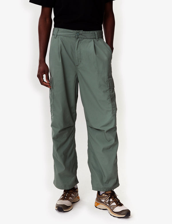 Carhartt-WIP Cole Cargo Pant - Park Green Rinsed