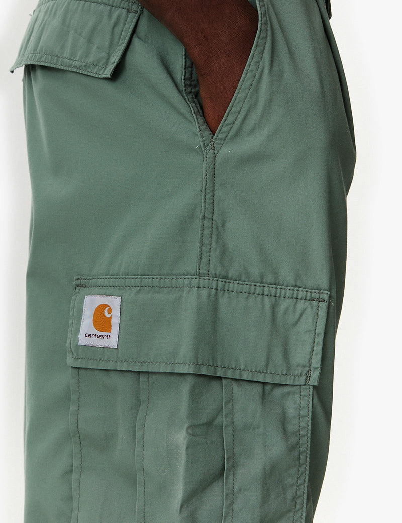 Carhartt-WIP Cole Cargo Pant - Park Green Rinsed