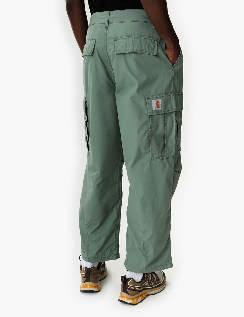 Carhartt-WIP Cole Cargo Pant - Park Green Rinsed