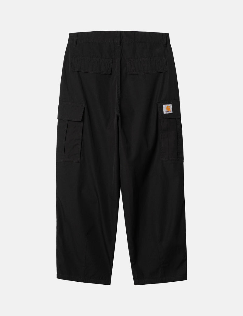 Carhartt-WIP Cole Cargo Pant - Black Rinsed