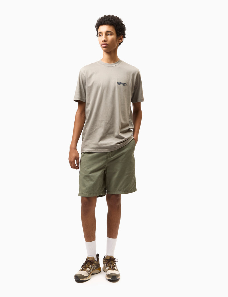 Carhartt-WIP Flint Short (Garment Dyed) - Park Green