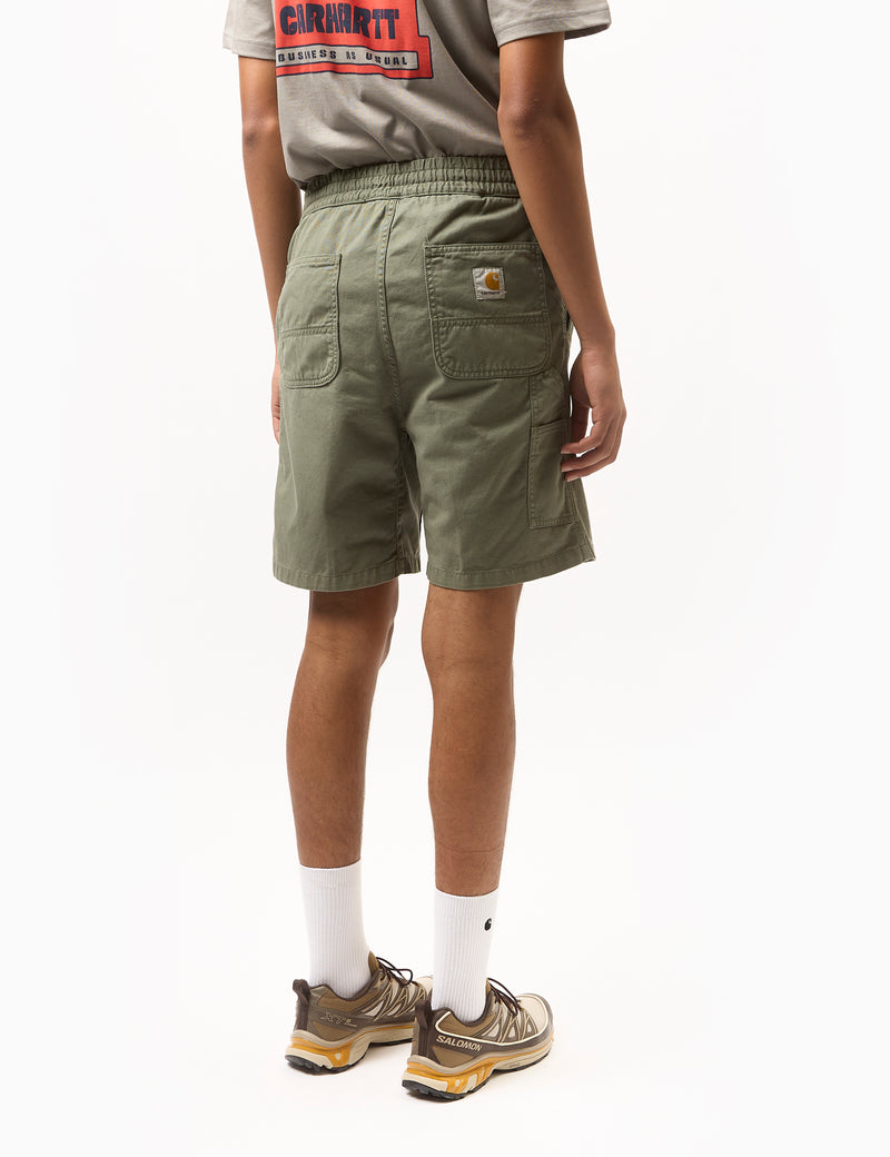 Carhartt-WIP Flint Short (Garment Dyed) - Park Green