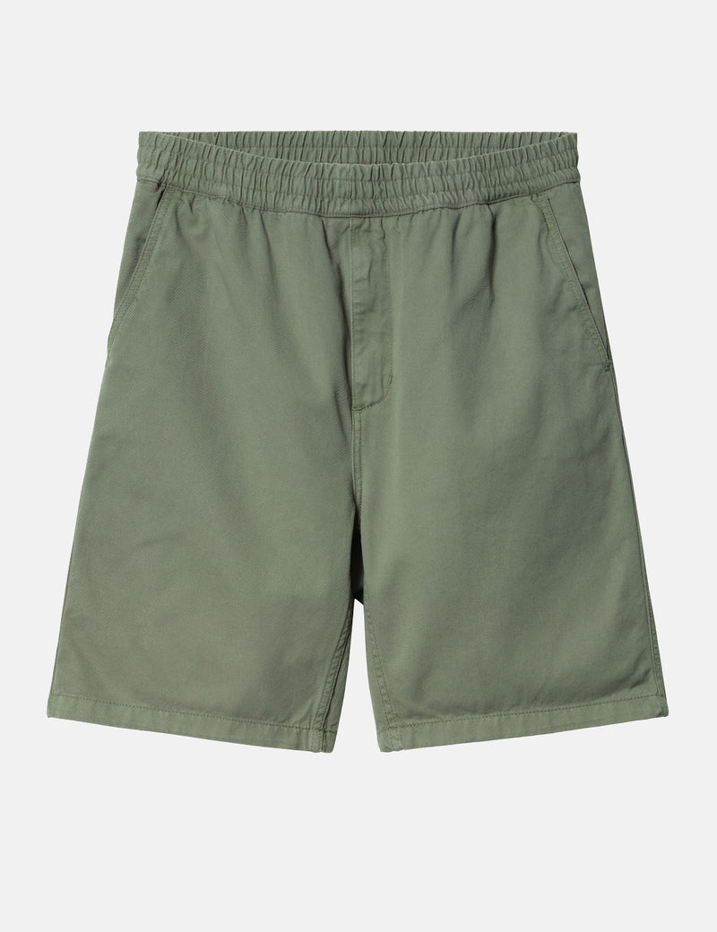 Carhartt-WIP Flint Short - Park Green Garment Dyed