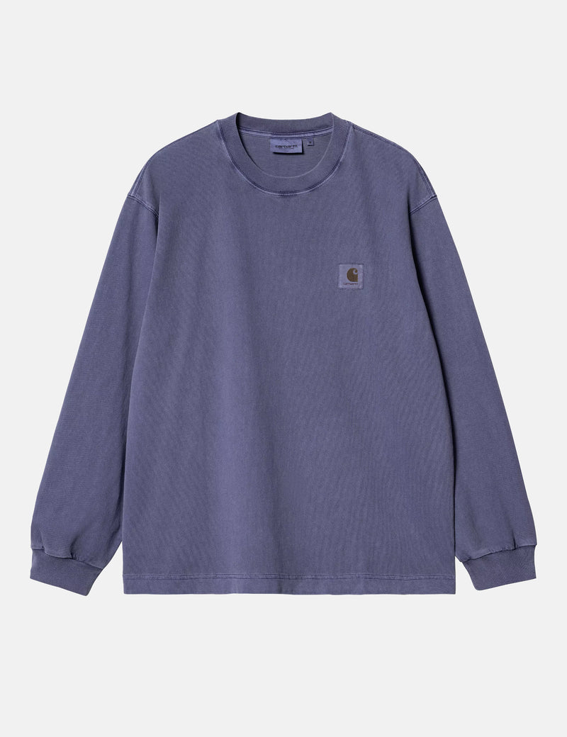 Carhartt WIP Vista Long Sleeve T-Shirt (Loose) - Aura Purple