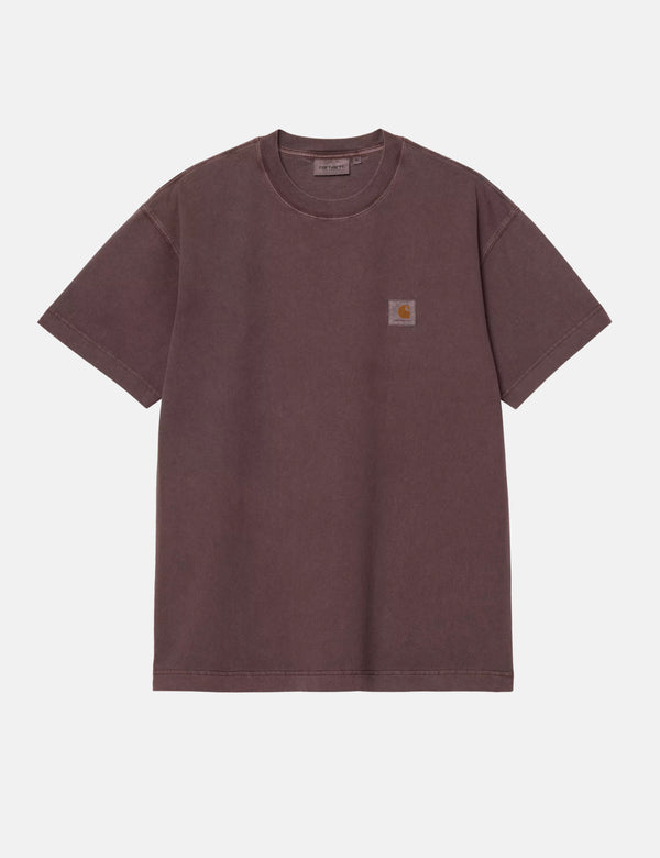 Carhartt WIP Vista T-Shirt - Palisander Garment Dyed