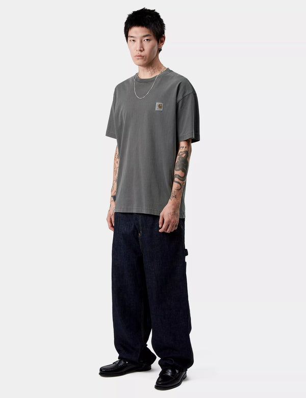 Carhartt WIP Vista T-Shirt - Black Garment Dyed