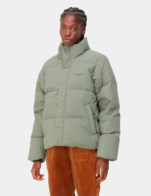 Carhartt-WIP Womens Yanie Jacket - Smoke Green