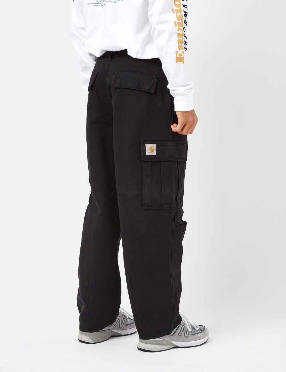 Carhartt-WIP Cole Cargo Pant - Black Rinsed | Urban Excess