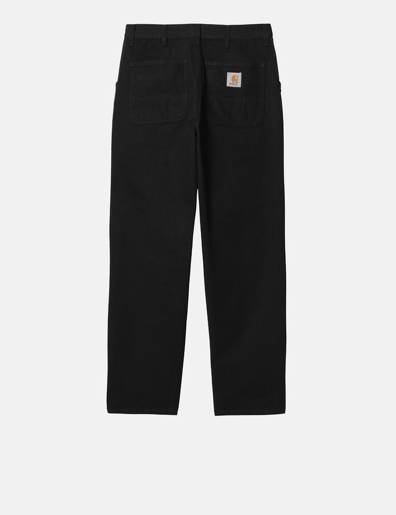 Carhartt WIP Simple Pant (Dearborn Canvas) - Black Rinsed