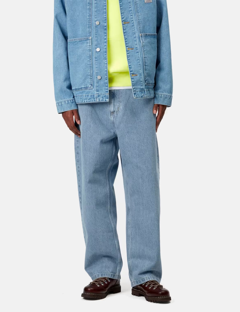 Carhartt WIP Brandon Pant - Blue Stone Bleached