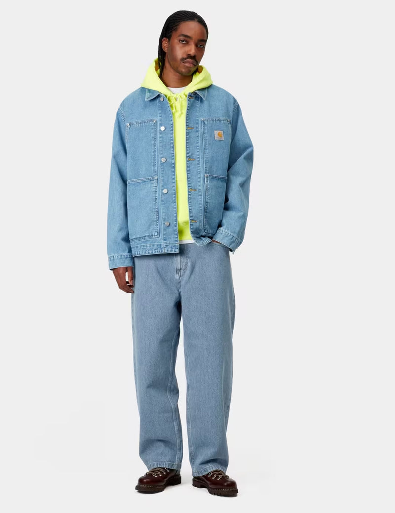 Carhartt WIP Brandon Pant - Blue Stone Bleached