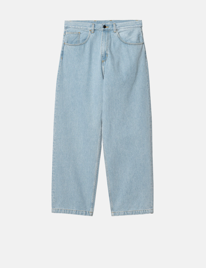 Carhartt-WIP Brandon Pant - Blue Heavy Stone Bleach