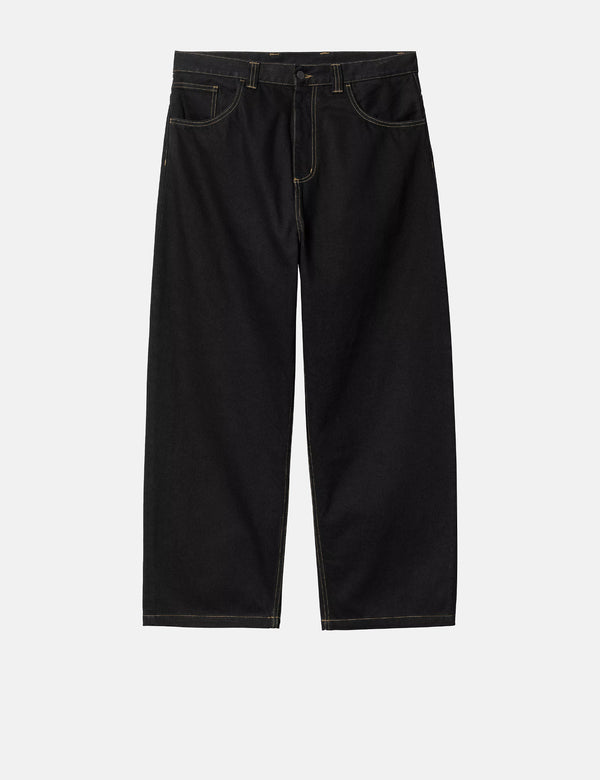 Carhartt WIP Brandon Pant - Black Rinsed