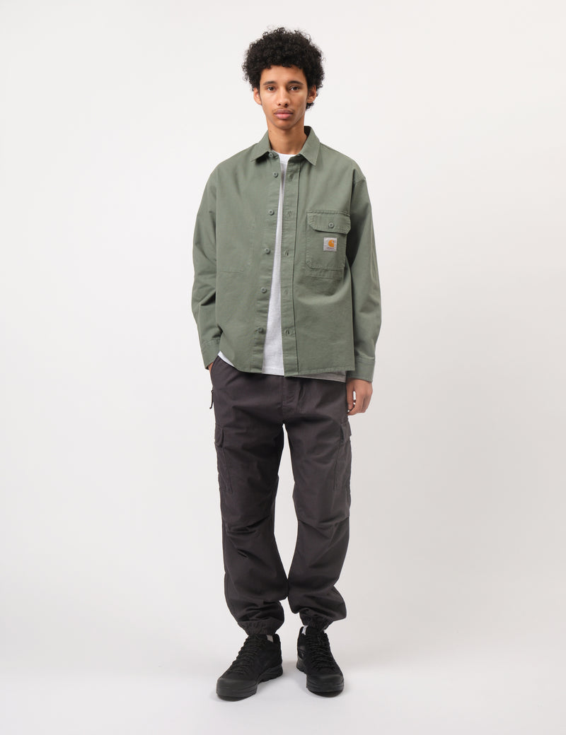 Carhartt-WIP Reno Over Shirt (Garment Dyed) - Park Green