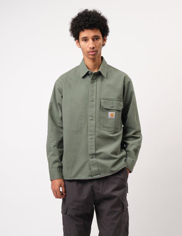 Carhartt-WIP Reno Over Shirt (Garment Dyed) - Park Green