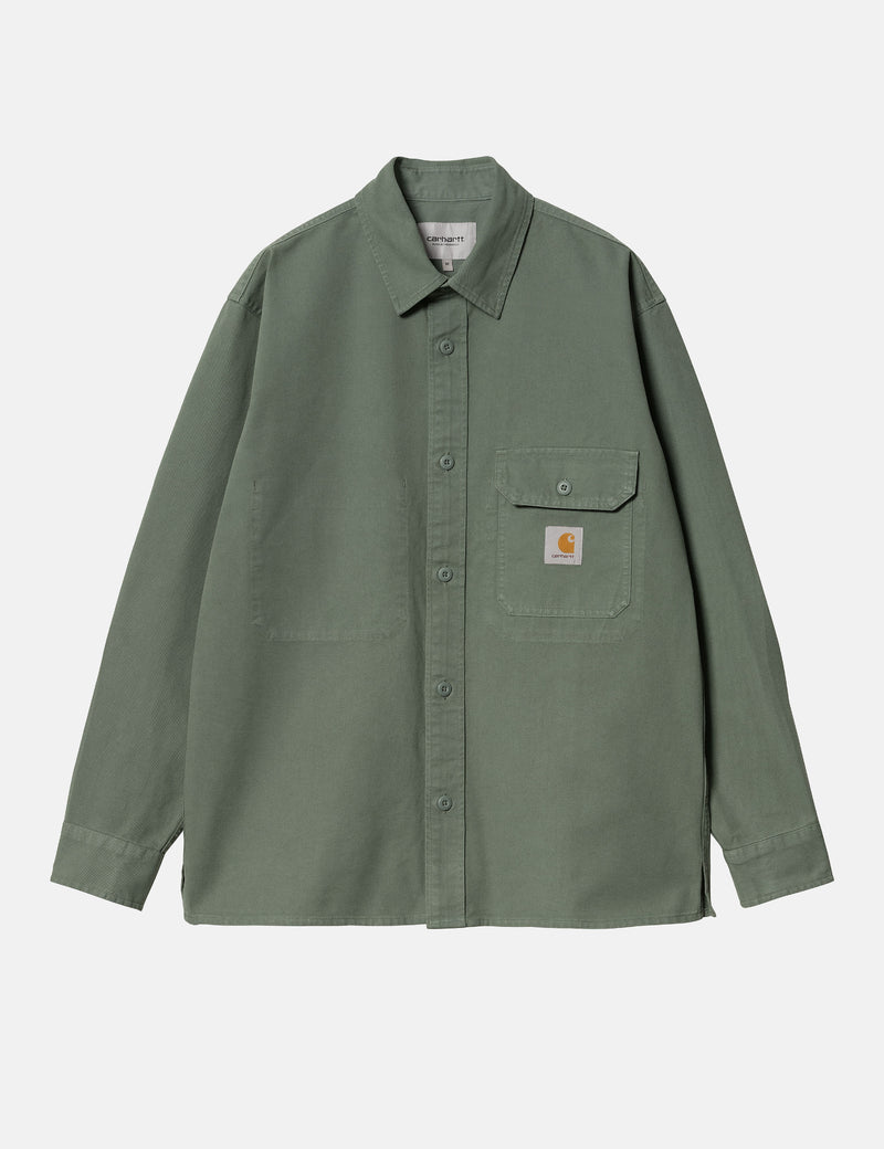 Carhartt-WIP Reno Over Shirt - Park Green Garment Dyed