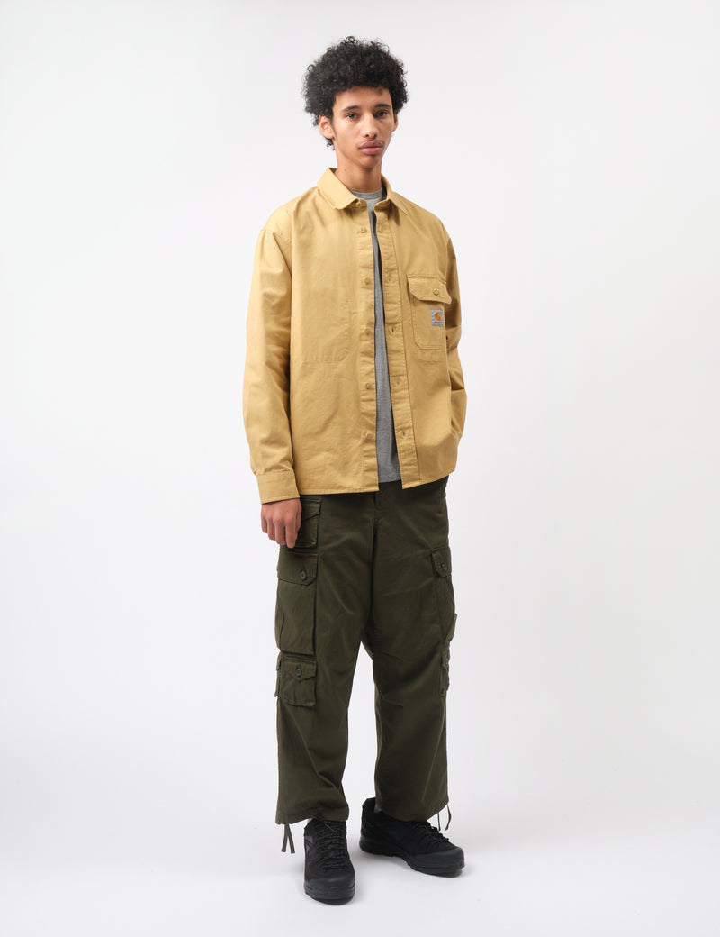 Carhartt-WIP Reno Over Shirt - Bourbon Brown