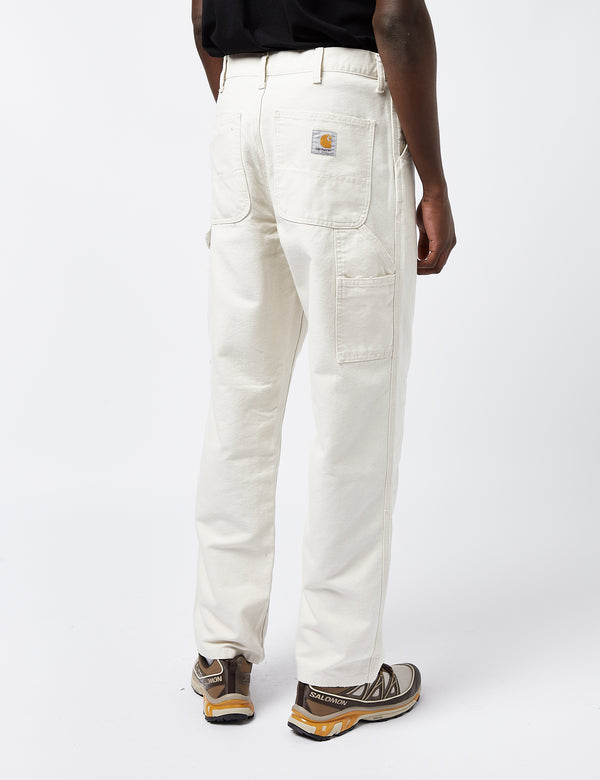 Carhartt-WIP Single Knee Pant (Organic) - Salt White