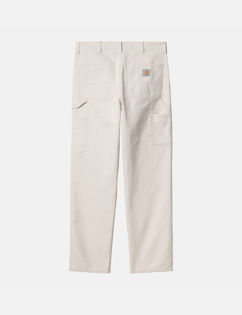 Carhartt-WIP Single Knee Pant (Organic) - Salt White