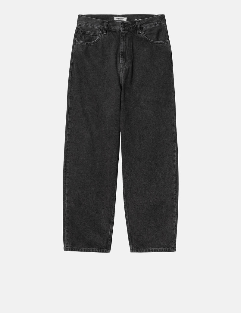 Carhartt WIP Women's Brandon Denim Pant - Black Stone Washed