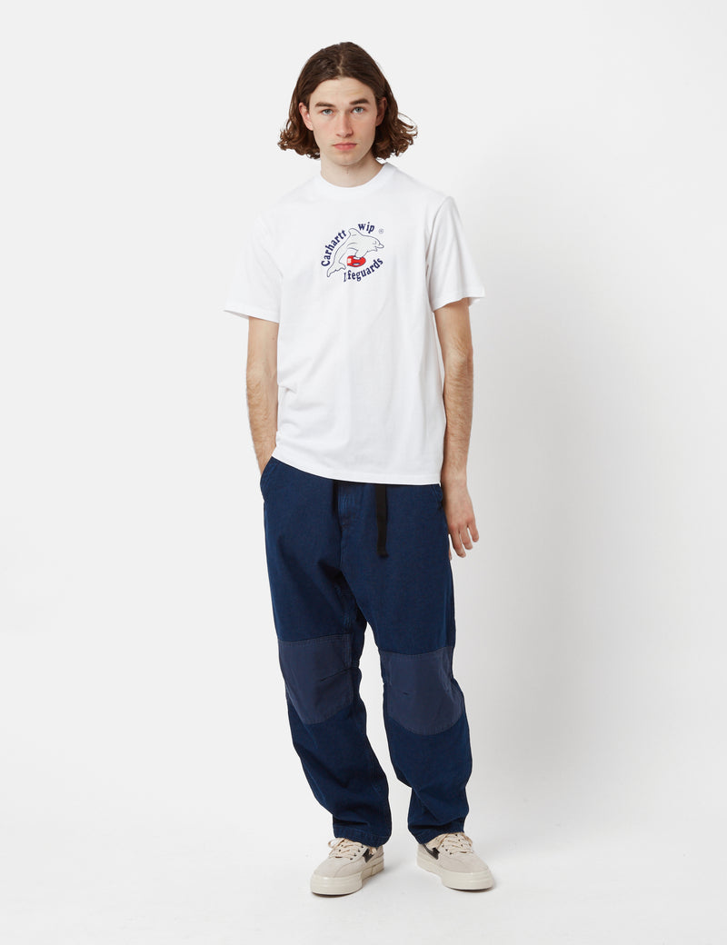 Carhartt-WIP Alma Pant (Relaxed) - Blue Stone Washed