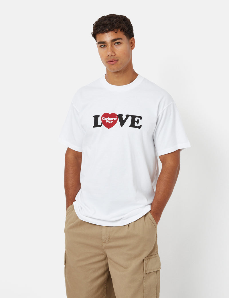 Carhartt-WIP Love T-Shirt (Organic) - White