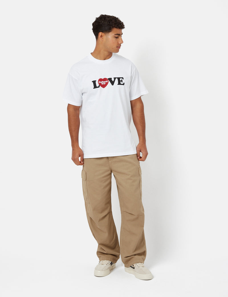 Carhartt-WIP Love T-Shirt (Organic) - White