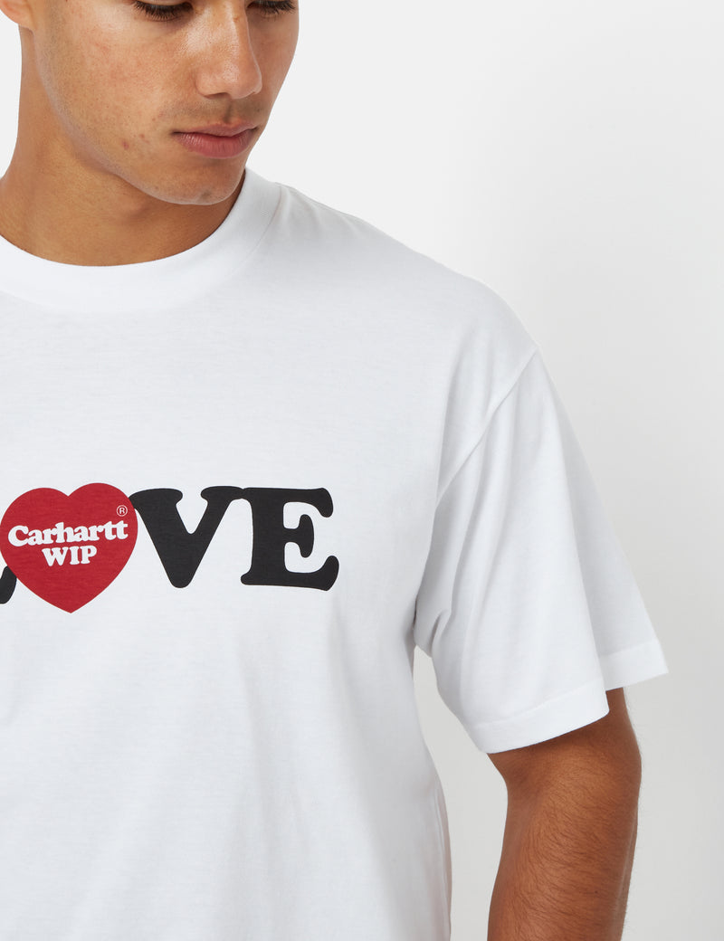 Carhartt-WIP Love T-Shirt (Organic) - White