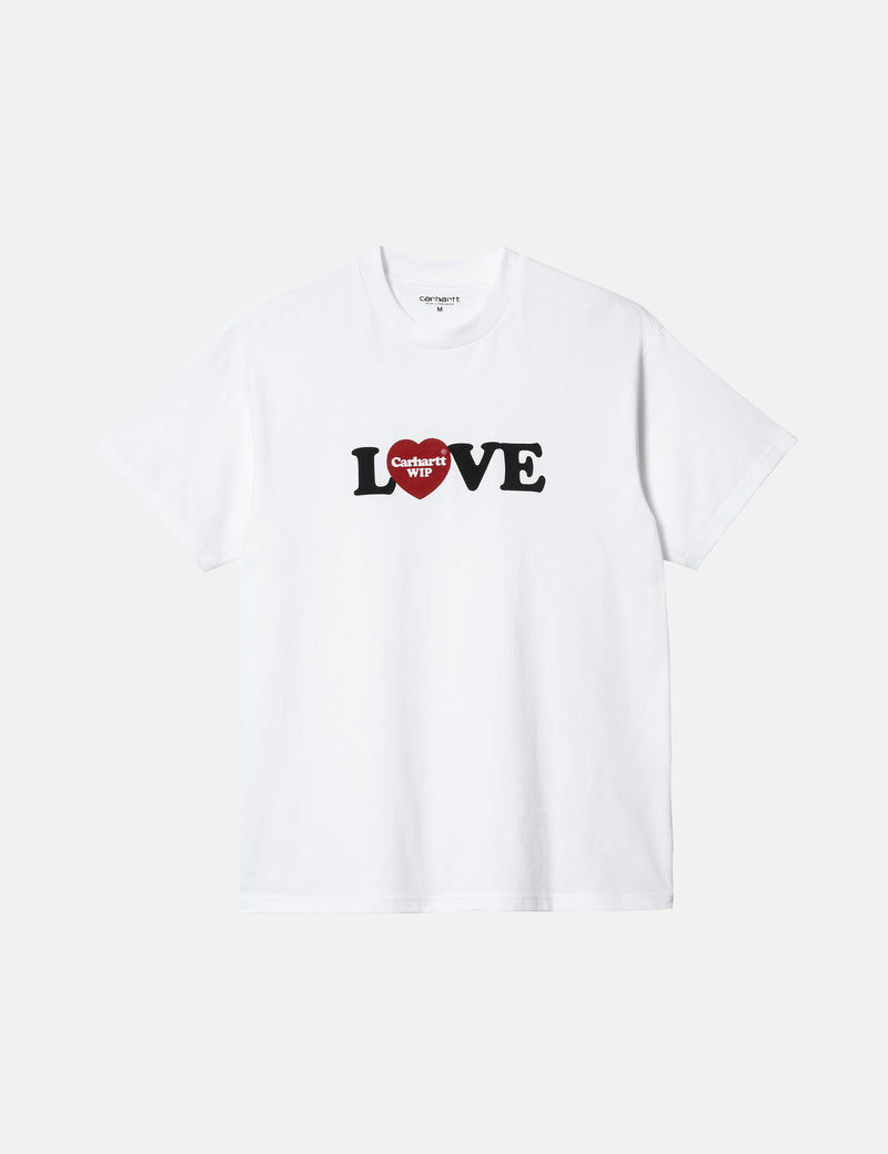 Carhartt-WIP Love T-Shirt (Organic) - White