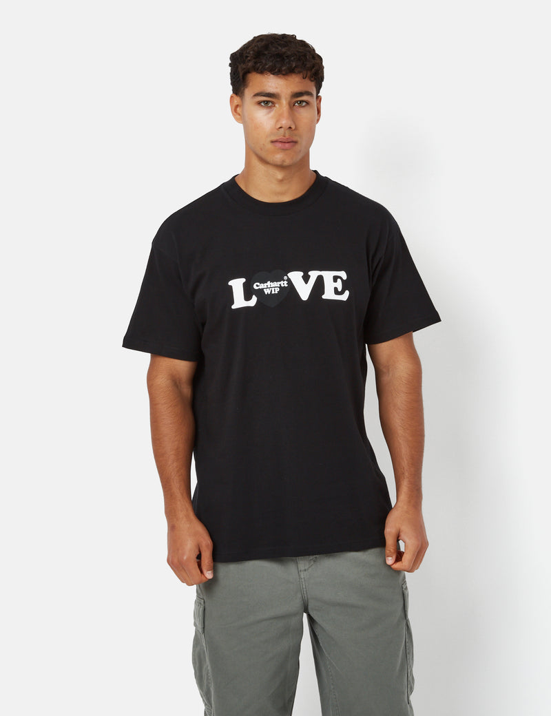 Carhartt-WIP Love T-Shirt (Organic) - Black