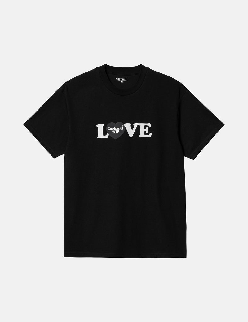 Carhartt-WIP Love T-Shirt (Organic) - Black