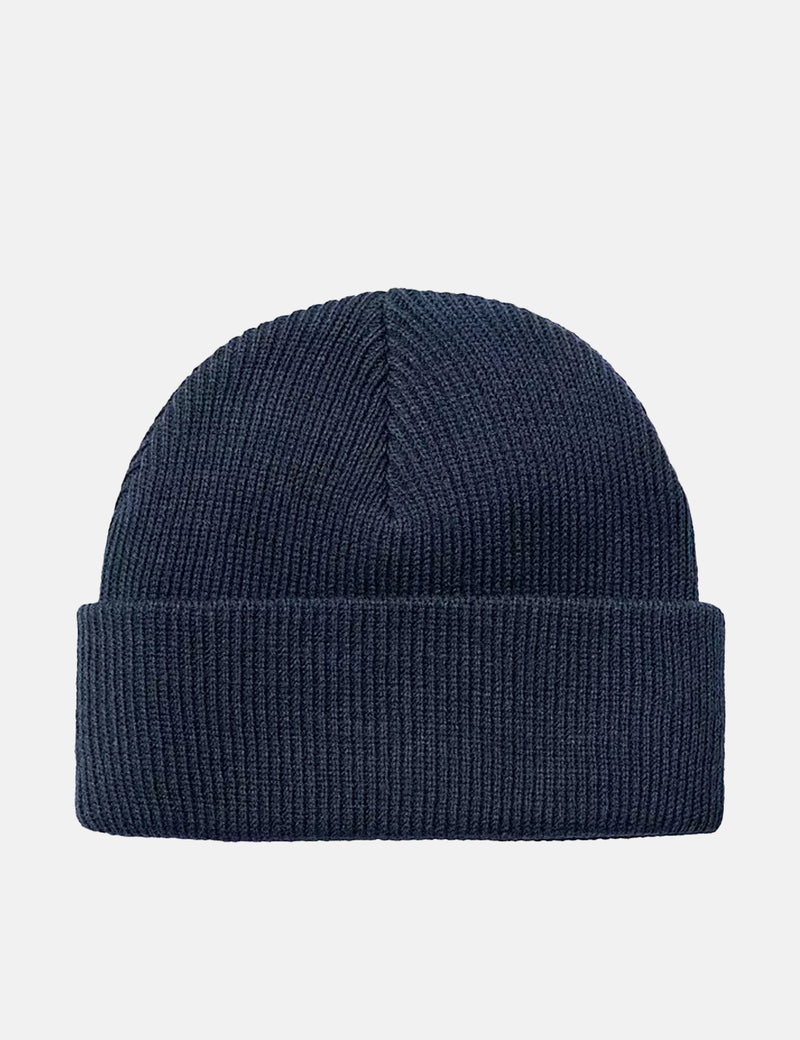 Carhartt-WIP Heart Patch Beanie Hat - Blue