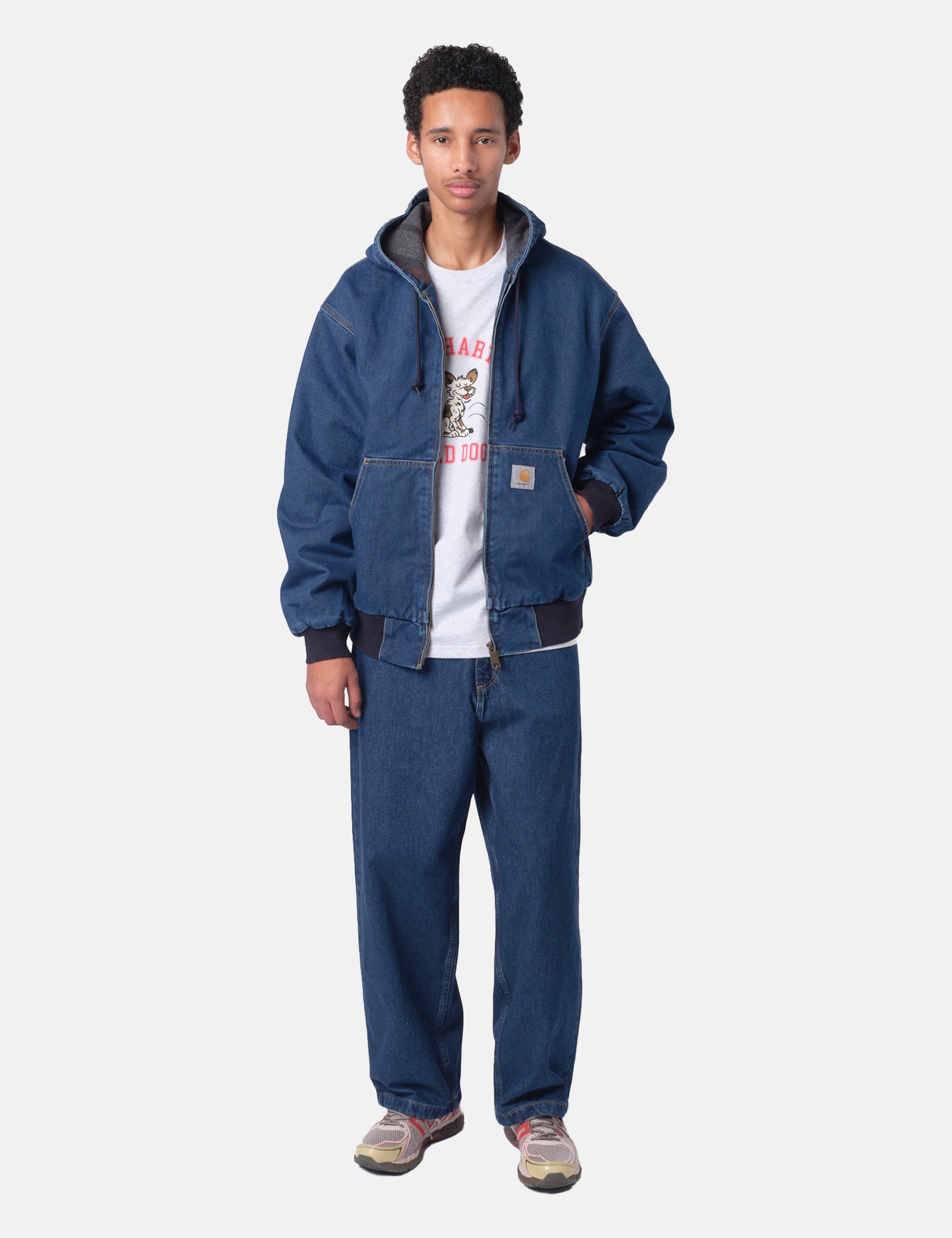 Carhartt WIP OG Active Jacket - Blue Stone Washed | Urban Excess