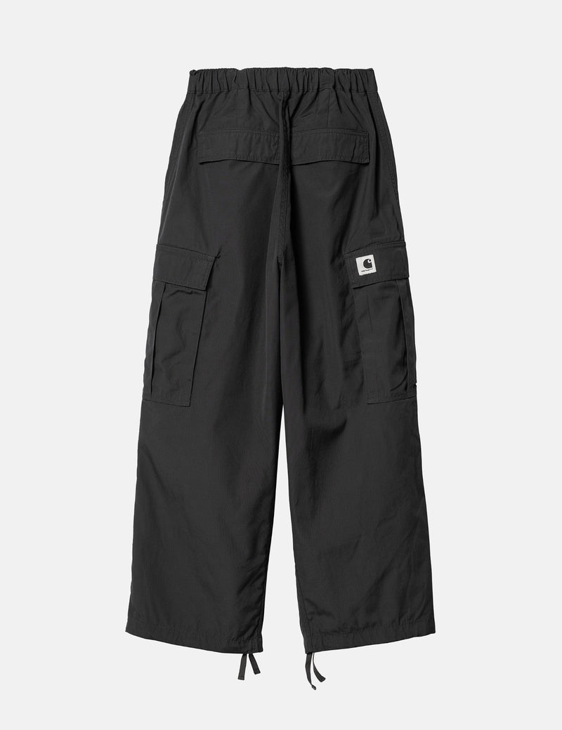 Carhartt-WIP Women's Jet Cargo Pant - Vulcan Grey Rinsed