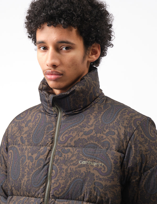 Carhartt-WIP Springfield Jacket (Paisley Print) - Plant Green