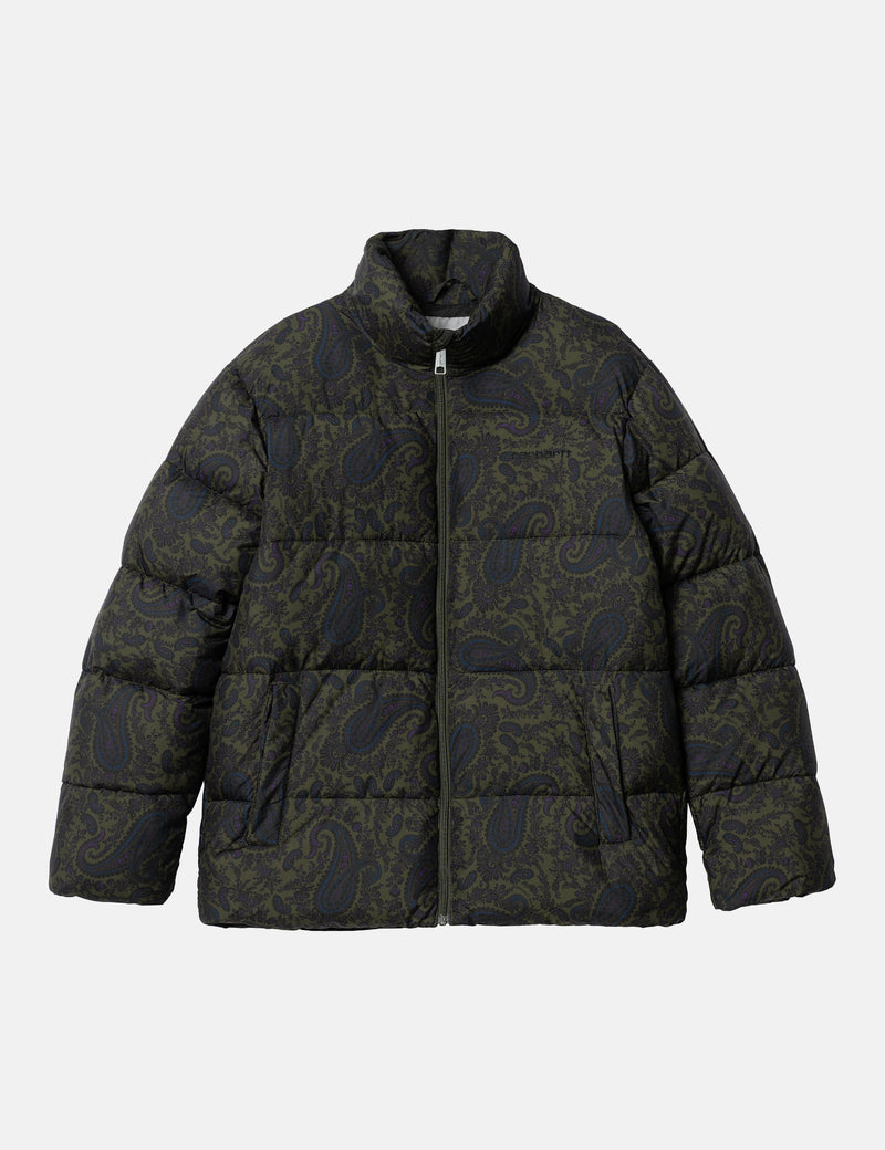 Carhartt-WIP Springfield Jacket (Paisley Print) - Plant Green