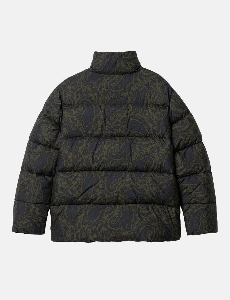 Carhartt-WIP Springfield Jacket (Paisley Print) - Plant Green