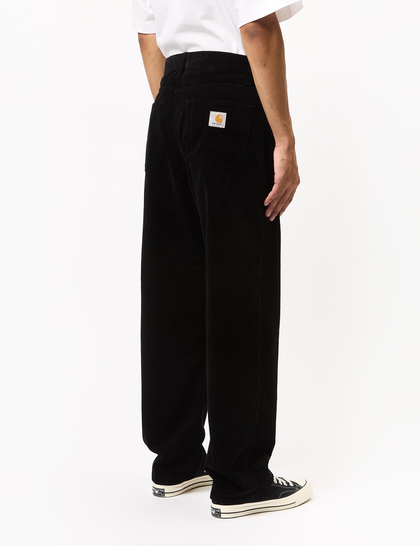 Carhartt WIP Landon Pant (Cord) - Black Rinsed | Urban Carhartt WIP Landon Pant (Cord) - Black Rinsed | Urban