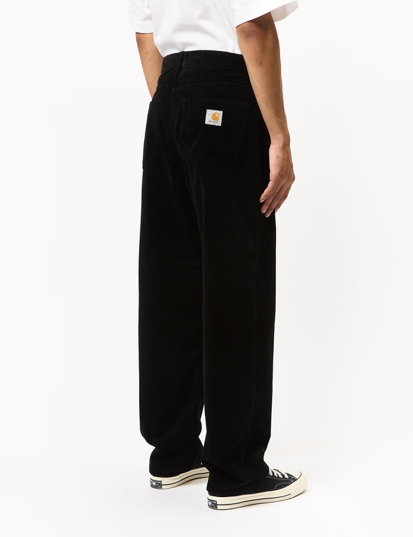 Carhartt WIP Landon Pant (Cord) - Black Rinsed