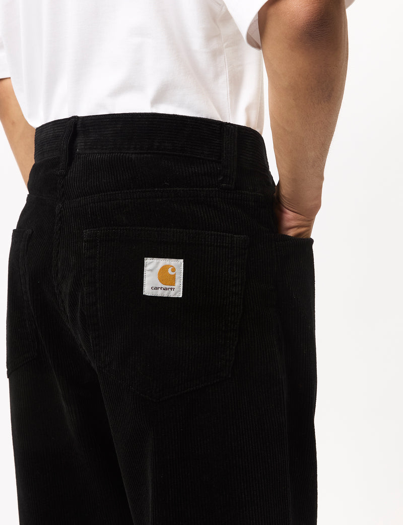 Carhartt WIP Landon Pant (Cord) - Black Rinsed